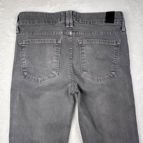 Vince Womens Skinny Jeans Grey Size 25 Stretch Low Rise Grunge Streetwearcore - Picture 8 of 10